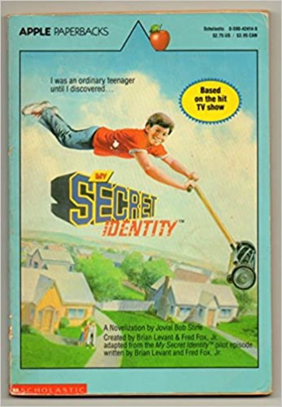 Book cover for "My Secret Identity" by R.L. Stine