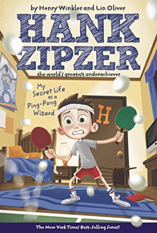 Book cover for "My Secret Life as a Ping-Pong Wizard" by Henry Winkler