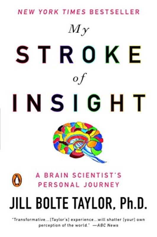 Book cover for "My Stroke of Insight" by Jill Bolte Taylor