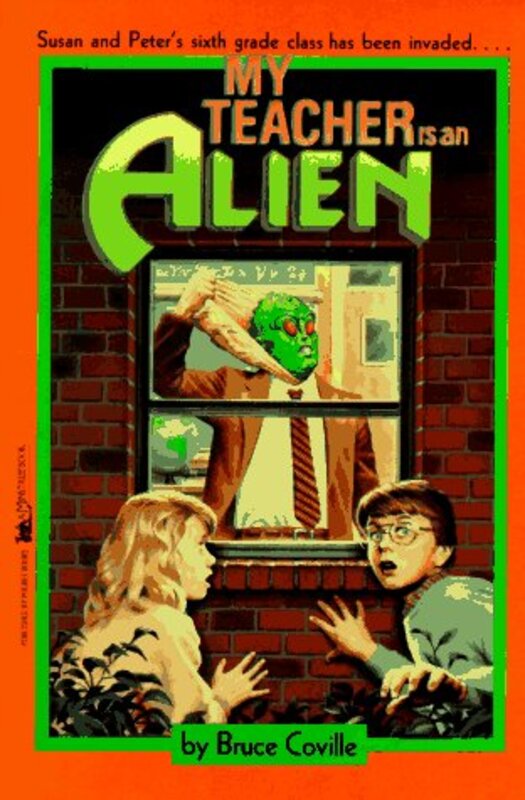 Book cover for "My Teacher is an Alien" by Bruce Coville