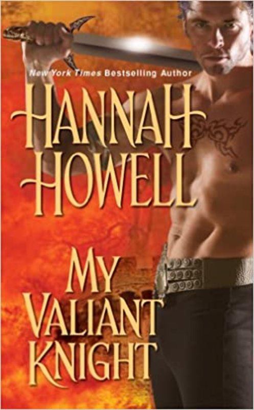 Book cover for "My Valiant Knight" by Hannah Howell