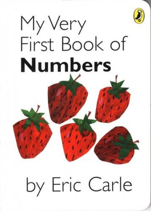 Book cover for "My Very First Book of Numbers" by Eric Carle