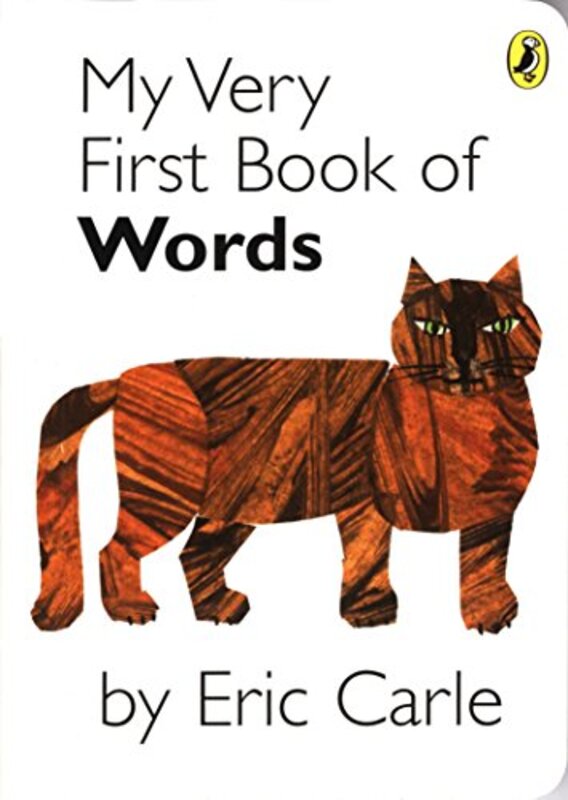 Book cover for "My Very First Book of Words" by Eric Carle