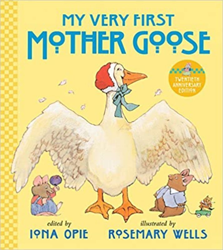 Book cover for "My Very First Mother Goose" by Iona Opie