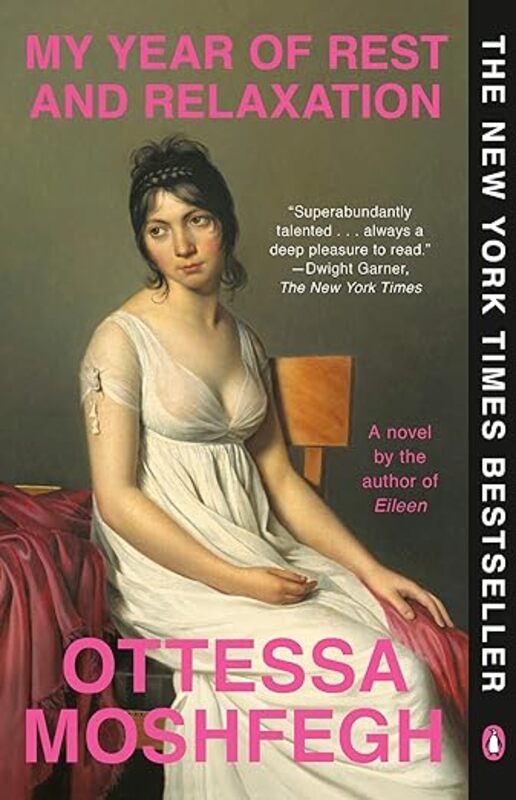 Book cover for "My Year of Rest and Relaxation" by Ottessa Moshfegh