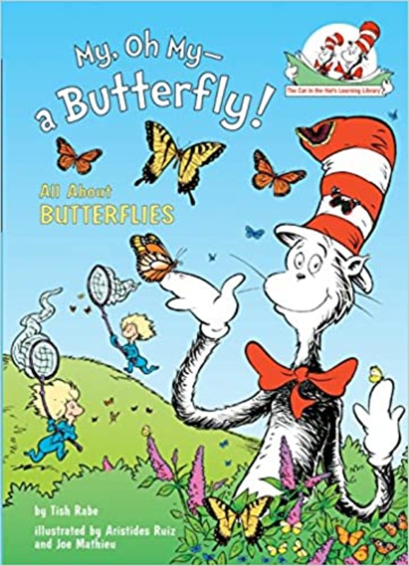 Book cover for "My, Oh My--A Butterfly!" by Dr. Seuss