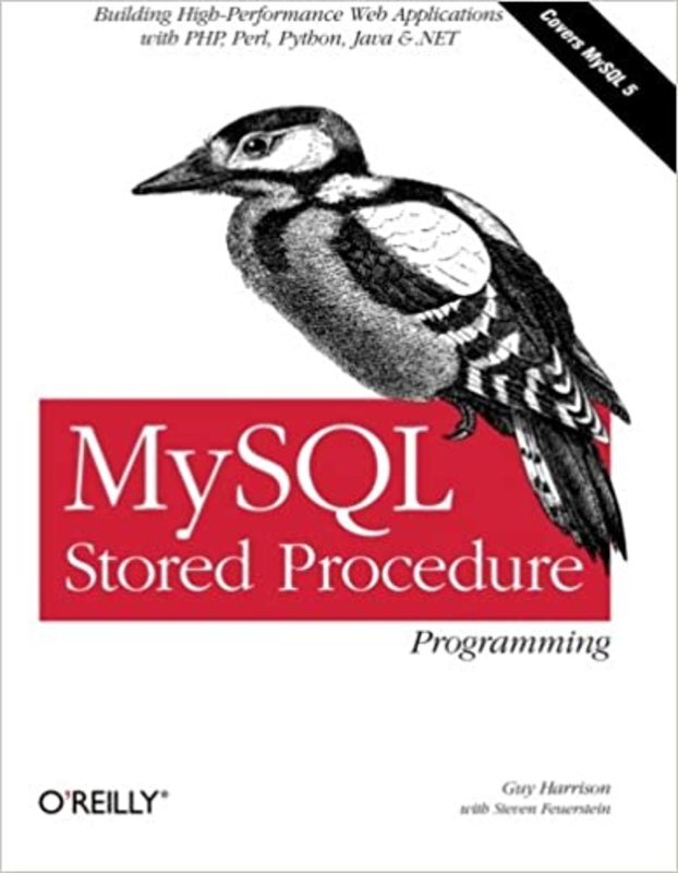 Book cover for "MySQL Stored Procedure Programming" by Guy Harrison
