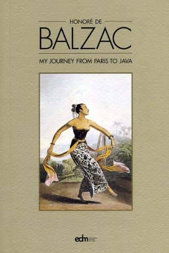Book cover for "My Journey from Paris to Java" by Honore de Balzac