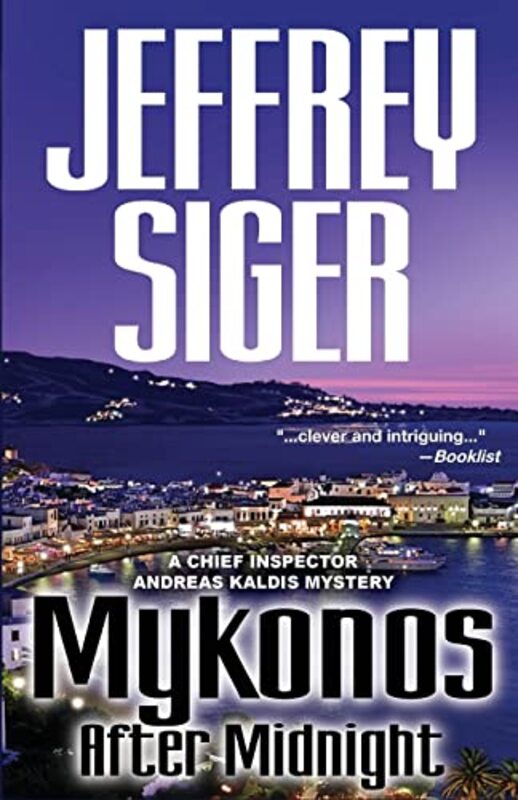 Book cover for "Mykonos After Midnight" by Jeffrey Siger