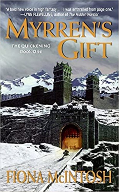 Book cover for "Myrren's Gift" by Fiona McIntosh