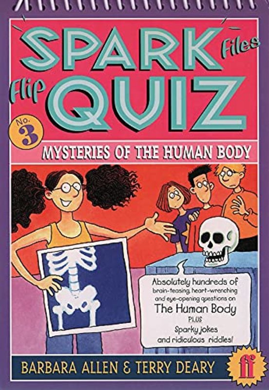 Book cover for "Mysteries of the Human Body" by Terry Deary