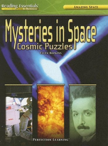 Book cover for "Mysteries in Space" by Ellen Hopkins