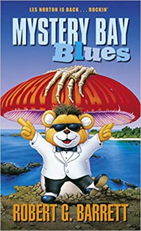 Book cover for "Mystery Bay Blues" by Robert George Barrett