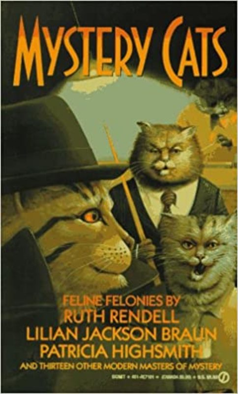 Book cover for "Mystery Cats" by Lilian Jackson Braun