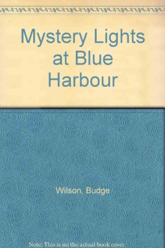 Book cover for "Mystery Lights at Blue Harbour" by Budge Wilson