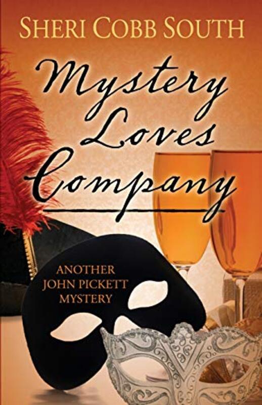 Book cover for "Mystery Loves Company" by Sheri Cobb South