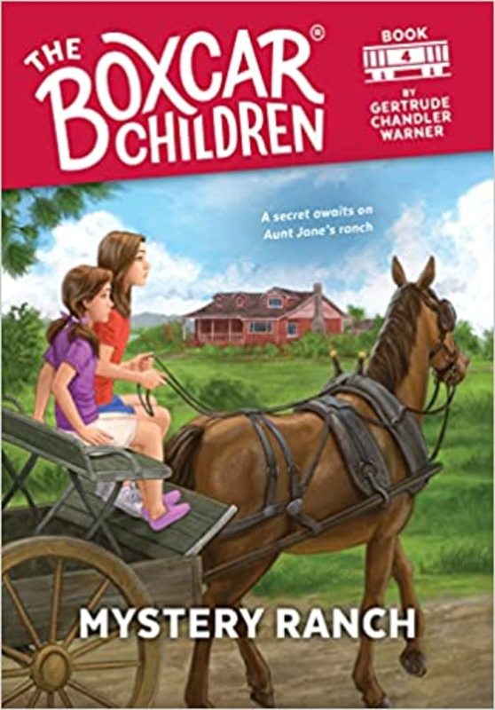 Book cover for "Mystery Ranch" by Gertrude Chandler Warner