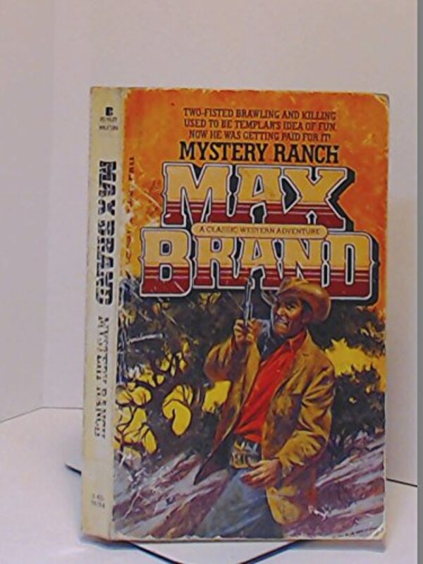Book cover for "Mystery Ranch" by Max Brand