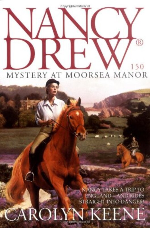 Book cover for "Mystery at Moorsea Manor" by Mildred A Wirt