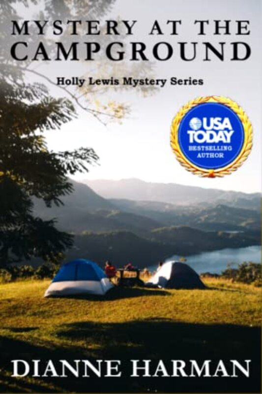 Book cover for "Mystery at the Campground" by Dianne Harman