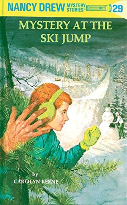 Book cover for "Mystery at the Ski Jump" by Mildred A Wirt