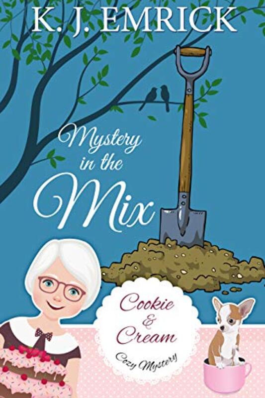 Book cover for "Mystery in the Mix" by KJ Emrick