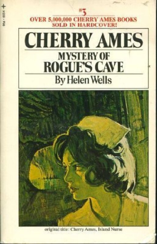 Book cover for "Mystery of Rogue's Cave" by Helen Wells