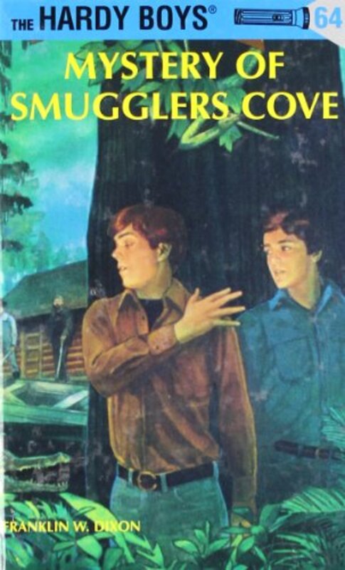 Book cover for "Mystery of Smugglers Cove" by Franklin W Dixon
