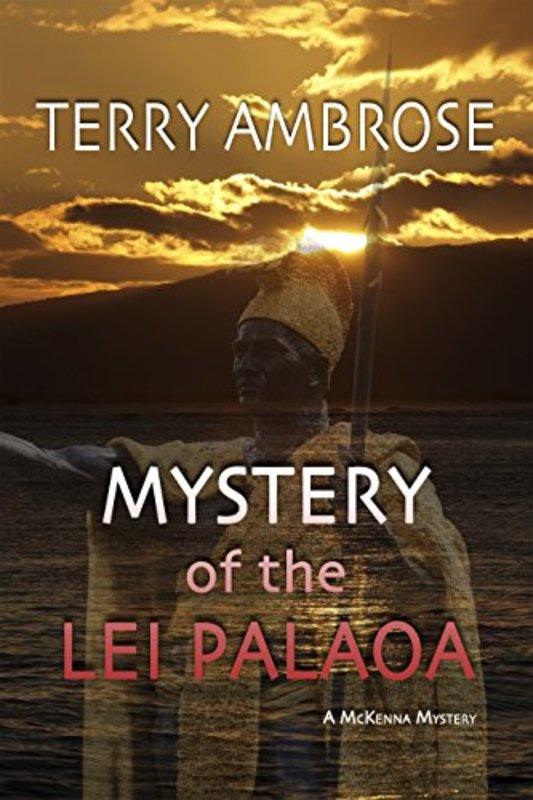 Book cover for "Mystery of the Lei Palaoa" by Terry Ambrose