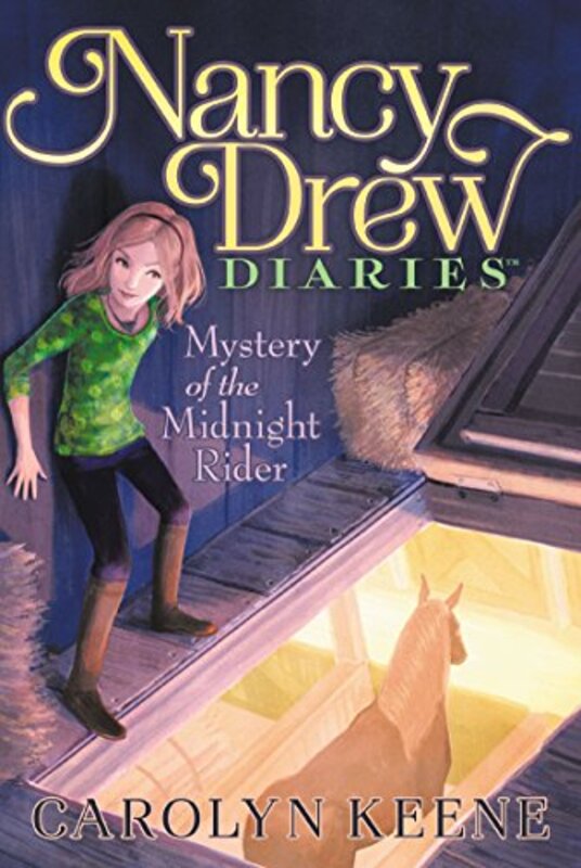 Book cover for "Mystery of the Midnight Rider" by Mildred A Wirt