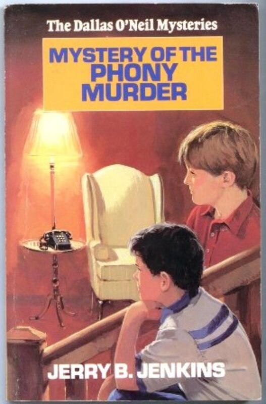 Book cover for "Mystery of the Phony Murder" by Jerry B Jenkins