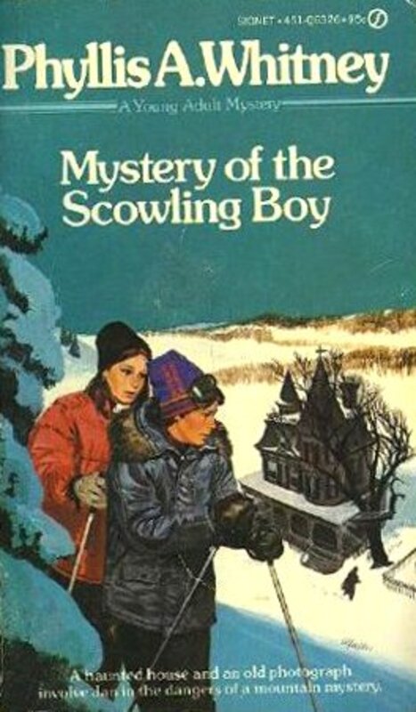Book cover for "Mystery of the Scowling Boy" by Phyllis A Whitney