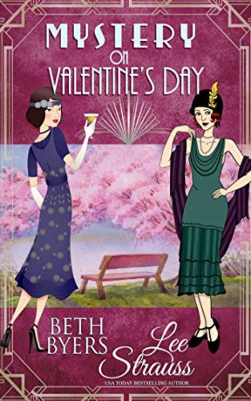 Book cover for "Mystery on Valentine's Day" by Beth Byers