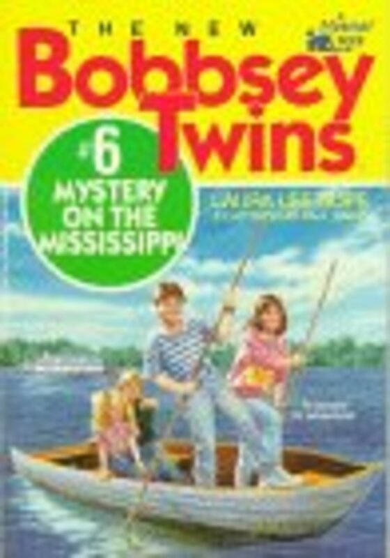Book cover for "Mystery on the Mississippi" by Laura Lee Hope