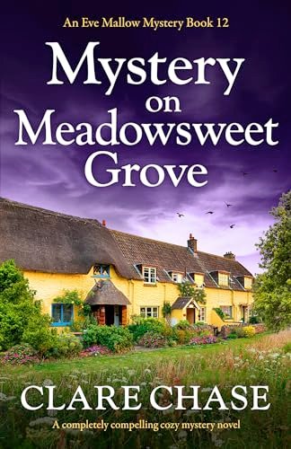 Book cover for "Mystery on Meadowsweet Grove" by Clare Chase