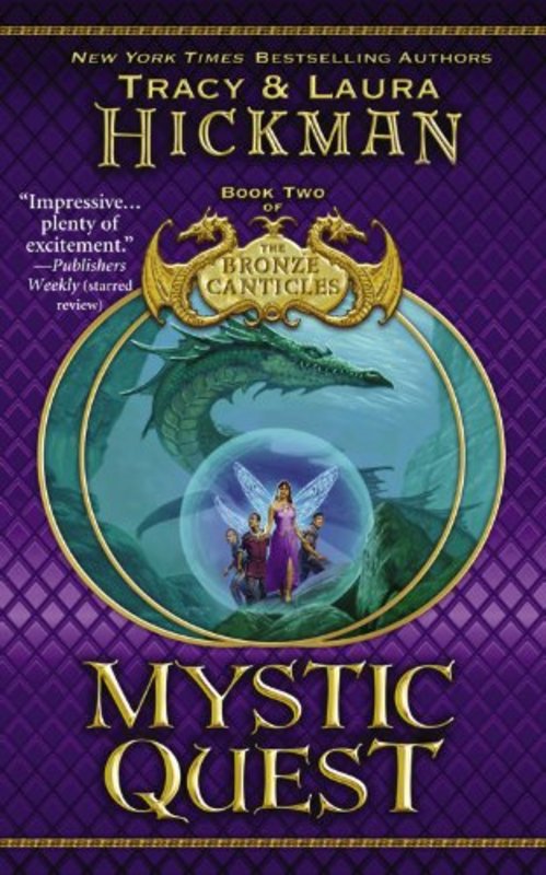 Book cover for "Mystic Quest" by Tracy Hickman