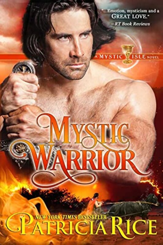 Book cover for "Mystic Warrior" by Patricia Rice