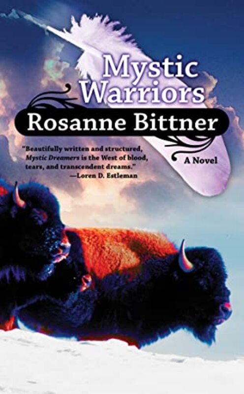 Book cover for "Mystic Warriors" by Rosanne Bittner
