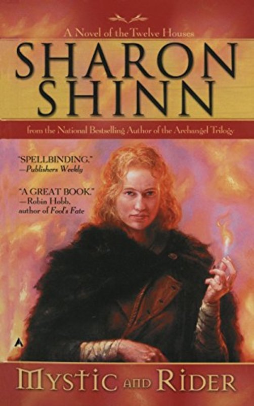 Book cover for "Mystic and Rider" by Sharon Shinn
