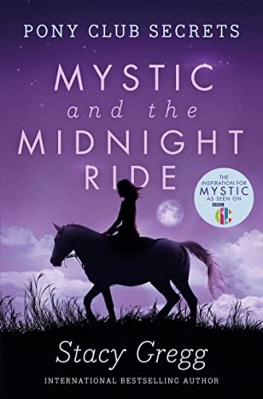 Book cover for "Mystic and the Midnight Ride" by Stacy Gregg