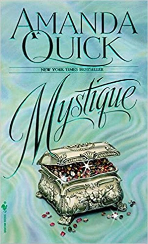 Book cover for "Mystique" by Amanda Quick