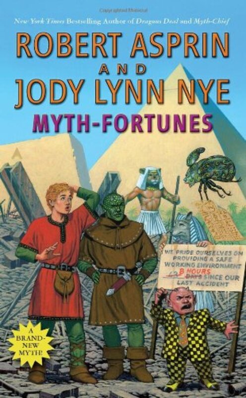 Book cover for "Myth-Fortunes" by Robert Asprin