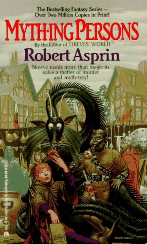 Book cover for "Myth-ing Persons" by Robert Asprin