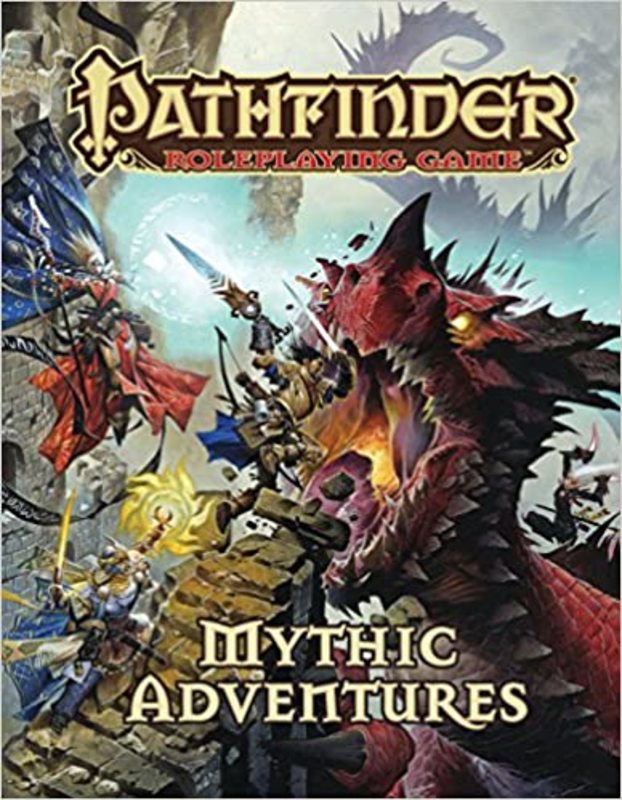 Book cover for "Mythic Adventures" by Jason Bulmahn