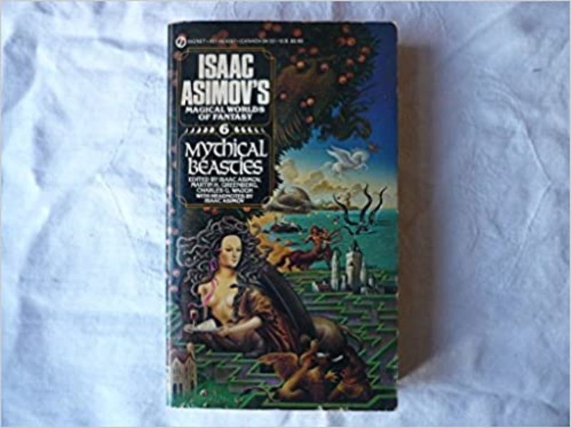 Book cover for "Mythical Beasts" by Isaac Asimov