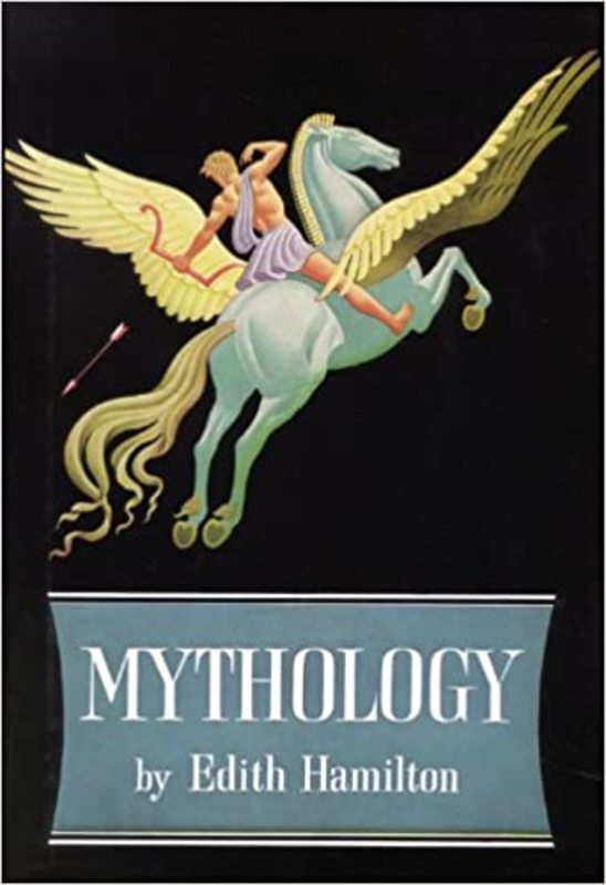Book cover for "Mythology" by Edith Hamilton