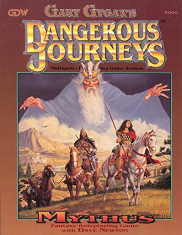 Book cover for "Mythus" by Gary Gygax
