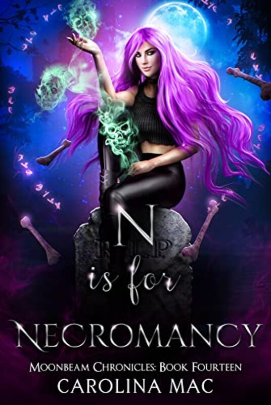 Book cover for "N is for Necromancy" by Carolina Mac