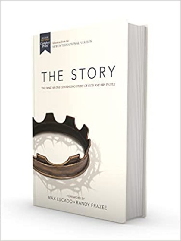 Book cover for "NIV, The Story" by Max Lucado