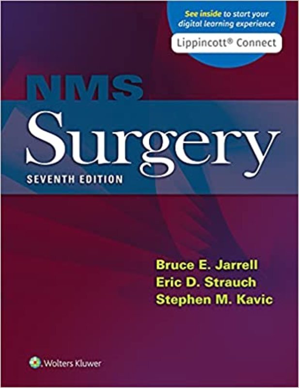 Book cover for "NMS Surgery" by Bruce Jarrell M.D.